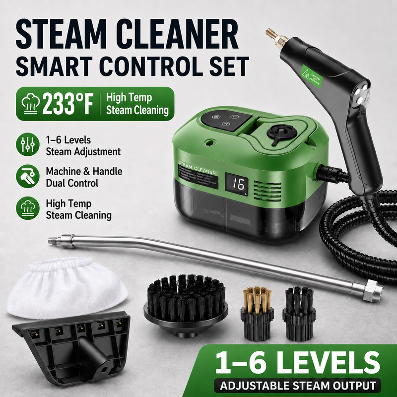 SteamForce Pro™ Handheld Steam Cleaner details