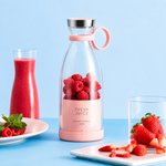 Portable Rechargeable Juicer Cup – 420ml Mini Blender (Fresh Juice)